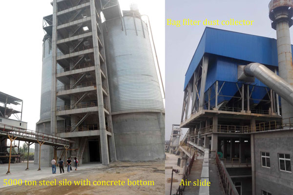 5000 Ton Bulk Fly Ash Storage Silo Project